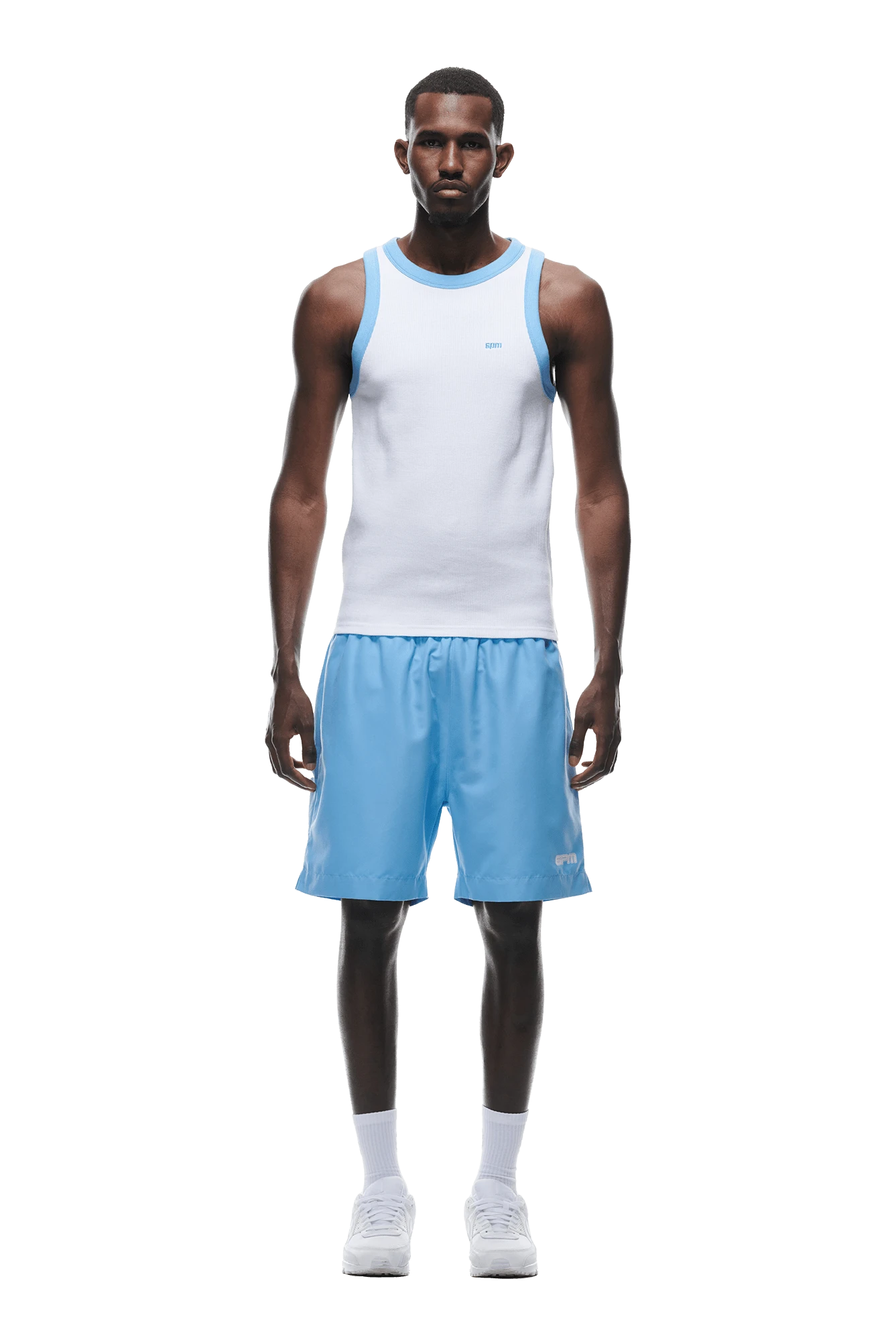 WAFFLE KNIT TANKTOP WHITE(Waffle Knit Tanktop White) 3 WAFFLE KNIT TANKTOP WHITE(Waffle Knit Tanktop White)