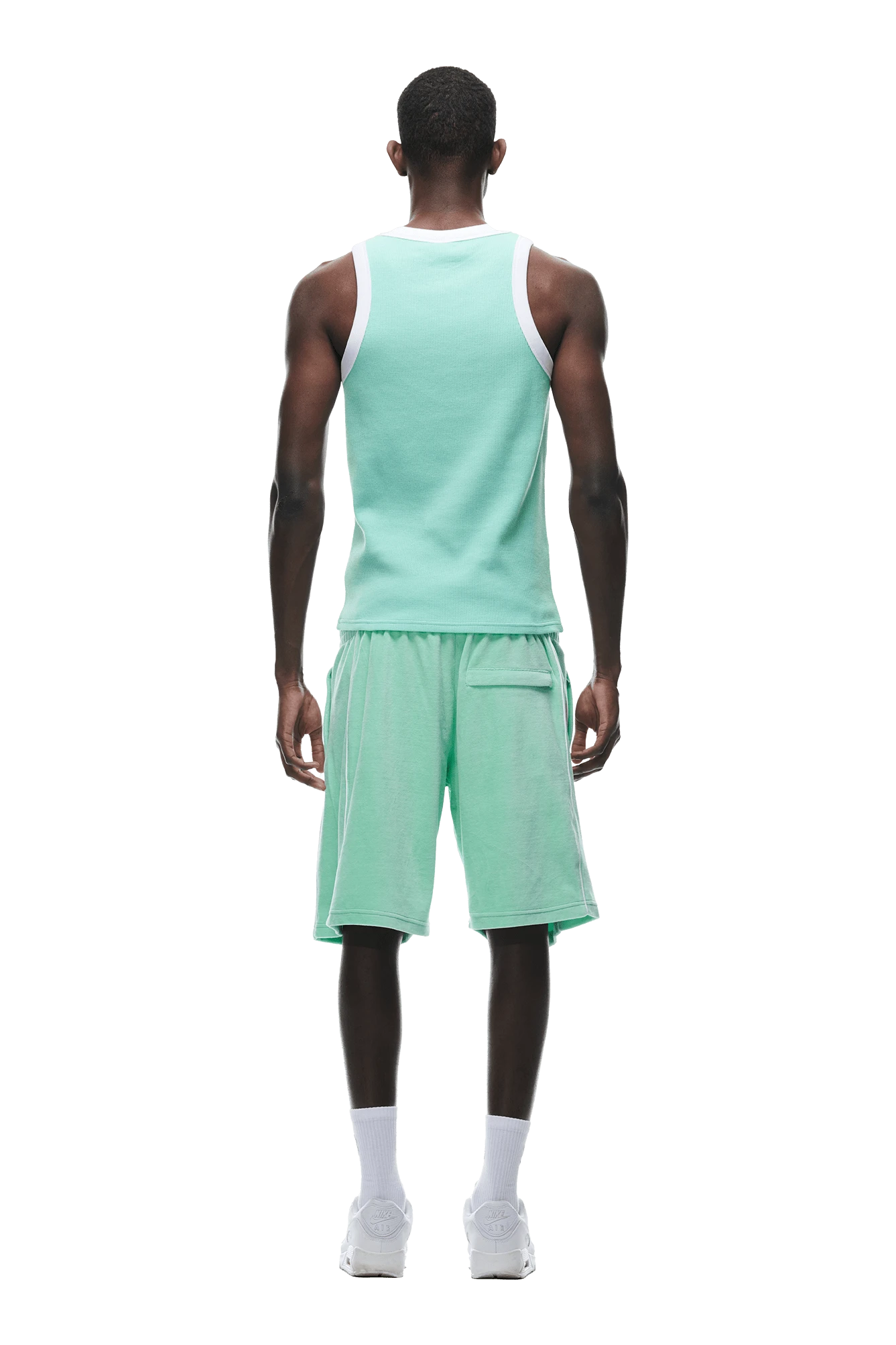 WAFFLE KNIT TANKTOP LIGHT MOSS(Waffle Knit Tanktop Light Moss) 5 WAFFLE KNIT TANKTOP LIGHT MOSS(Waffle Knit Tanktop Light Moss) - Image 3