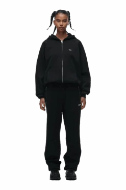 ZIP HOODIE BLACK(Zip Hoodie Black 1) -6PM Store 0018 6PM ECOM 6PM plus Look 48 2192 min