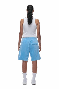 VELOUR SHORTS BLUE(Velour Shorts Blue) -6PM Store 0024 2406 6PM ECOM COLLECTION 2 LOOK 30 13091 min