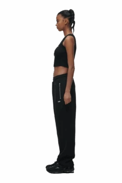 CROP TOP BLACK (SINGLE)(Crop Top Black Single) -6PM Store 0026 6PM ECOM 6PM plus Look 45 2063