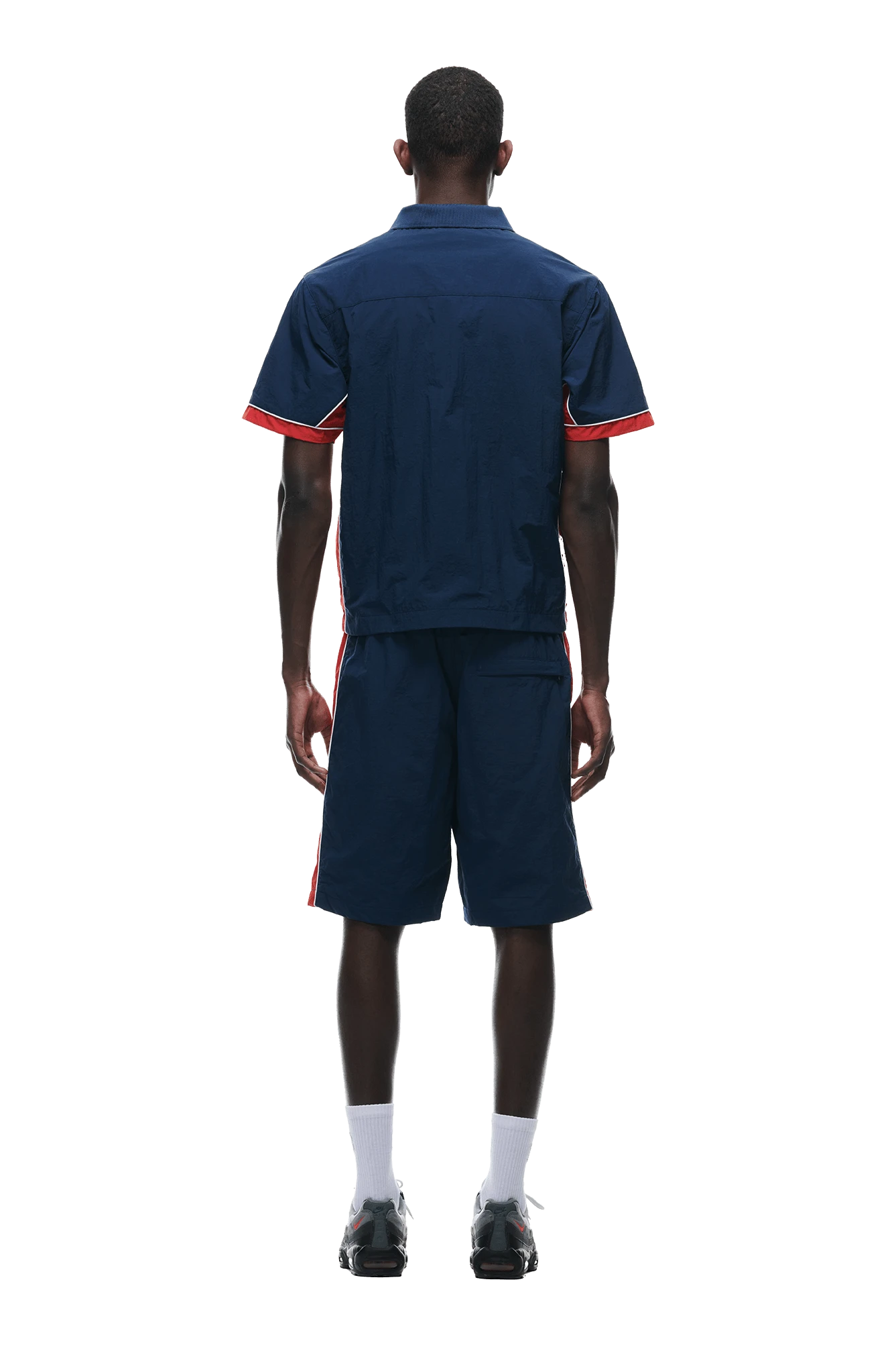 WARM UP NYLON HALF ZIP NIGHT SKY(Warm Up Nylon Half Zip Night Sky) 5 WARM UP NYLON HALF ZIP NIGHT SKY(Warm Up Nylon Half Zip Night Sky) - Image 3