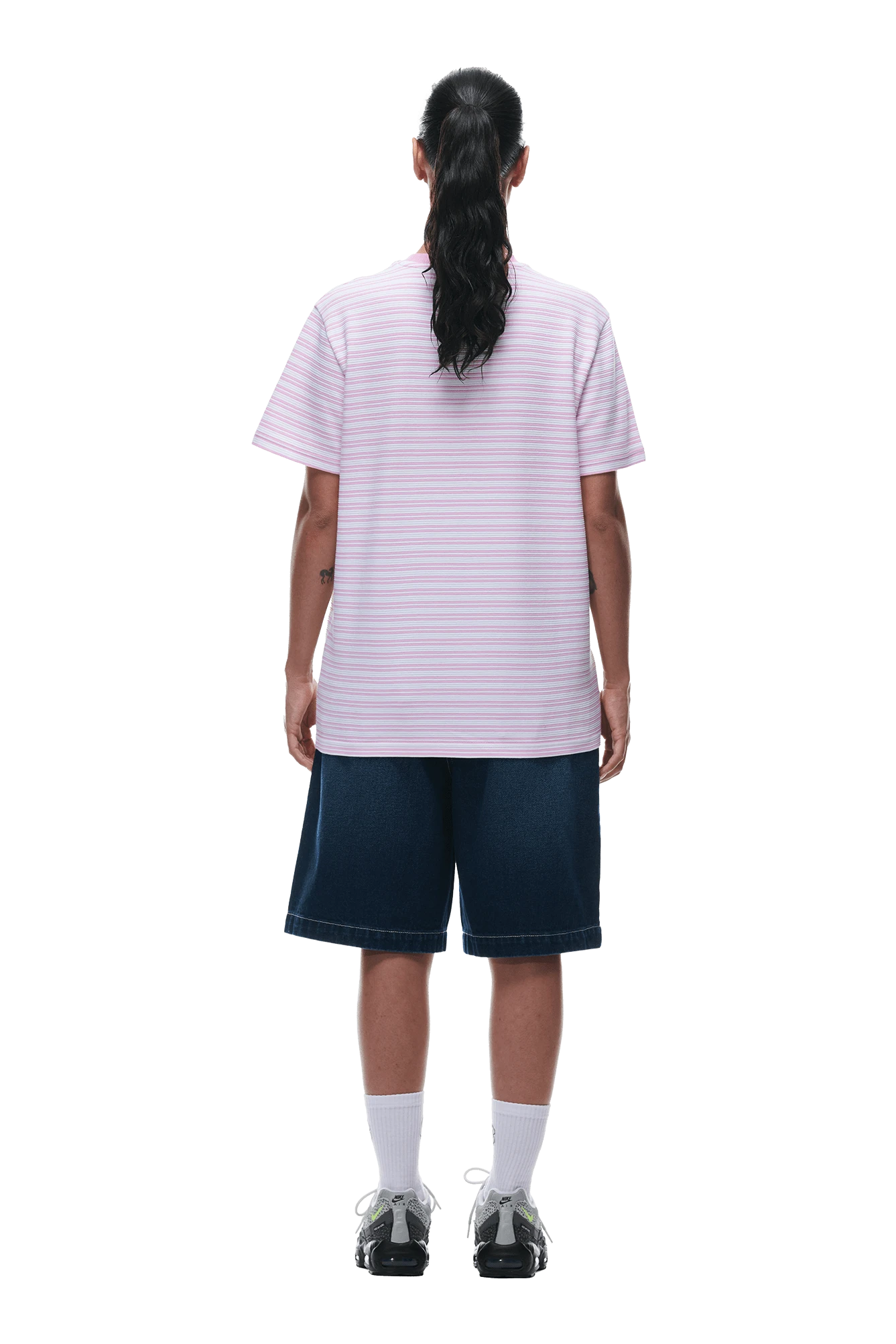 STRIPED T-SHIRT PINK(Striped T Shirt Pink) 8 STRIPED T-SHIRT PINK(Striped T Shirt Pink) - Image 6