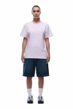 STRIPED T-SHIRT PINK(Striped T Shirt Pink) 11 STRIPED T-SHIRT PINK(Striped T Shirt Pink) -6PM Store 0076 2406 6PM ECOM COLLECTION 2 LOOK 21 13483 min