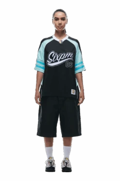 SUMMER FOOTBALL JERSEY BLACK(Summer Football Jersey Black) -6PM Store 0088 2406 6PM ECOM COLLECTION 2 LOOK 19 13262 min