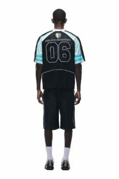 SUMMER FOOTBALL JERSEY BLACK(Summer Football Jersey Black) -6PM Store 0090 2406 6PM ECOM COLLECTION 2 LOOK 19 12736 min