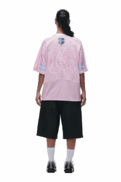 SUMMER FOOTBALL JERSEY PINK(Summer Football Jersey Pink) -6PM Store 0093 2406 6PM ECOM COLLECTION 2 LOOK 18 13306 min