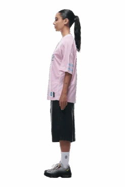 SUMMER FOOTBALL JERSEY PINK(Summer Football Jersey Pink) -6PM Store 0094 2406 6PM ECOM COLLECTION 2 LOOK 18 13302 min