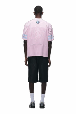 SUMMER FOOTBALL JERSEY PINK(Summer Football Jersey Pink) -6PM Store 0096 2406 6PM ECOM COLLECTION 2 LOOK 18 12707 min