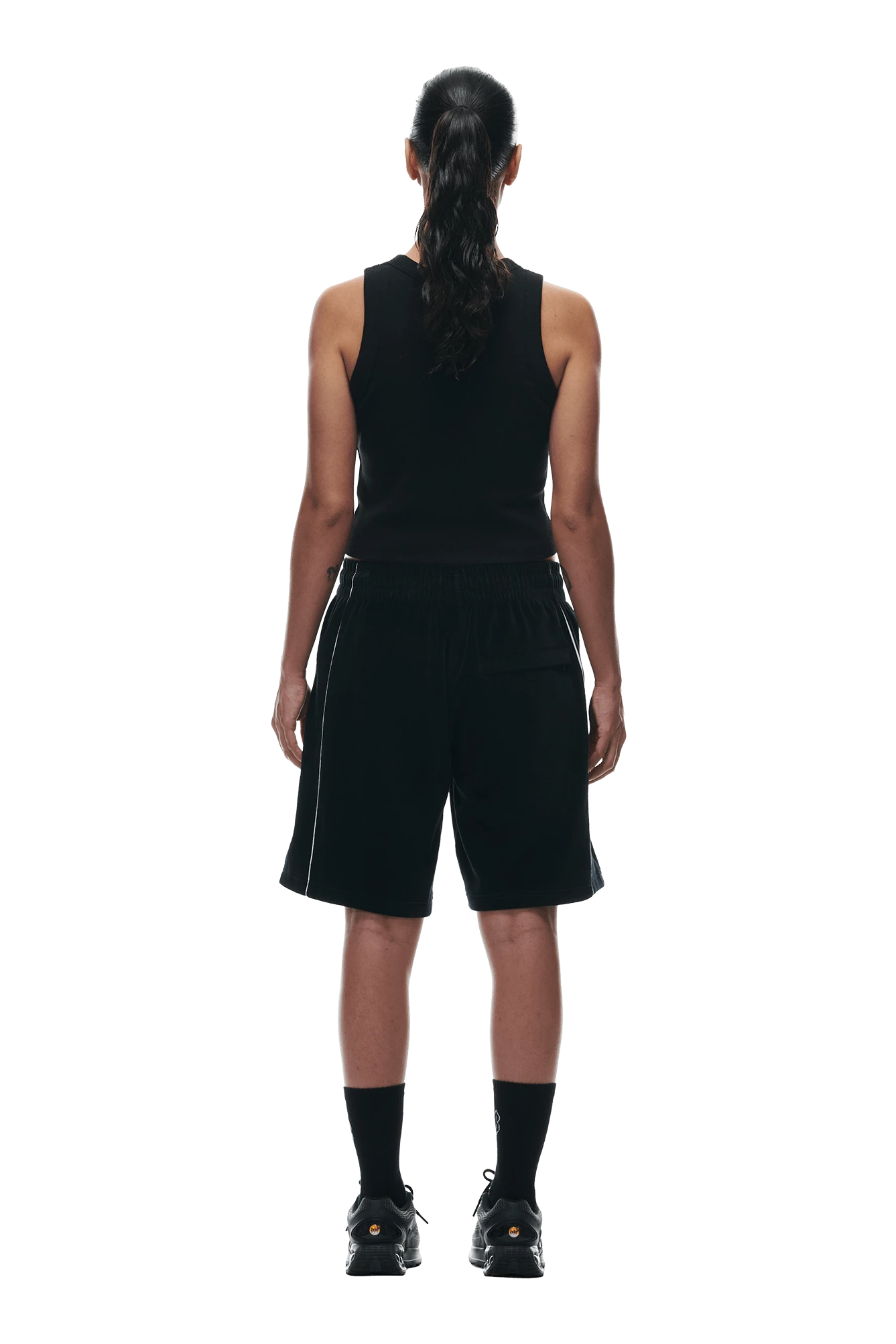 VELOUR SHORTS BLACK(Velour Shorts Black) 8 VELOUR SHORTS BLACK(Velour Shorts Black) - Image 6