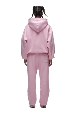 ZIP HOODIE BABY PINK(Zip Hoodie Pink) -6PM Store 0138 6PM ECOM 6PM plus Look 07 0370 min