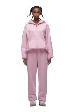 ZIP HOODIE BABY PINK(Zip Hoodie Pink) -6PM Store 0140 6PM ECOM 6PM plus Look 07 0353 min