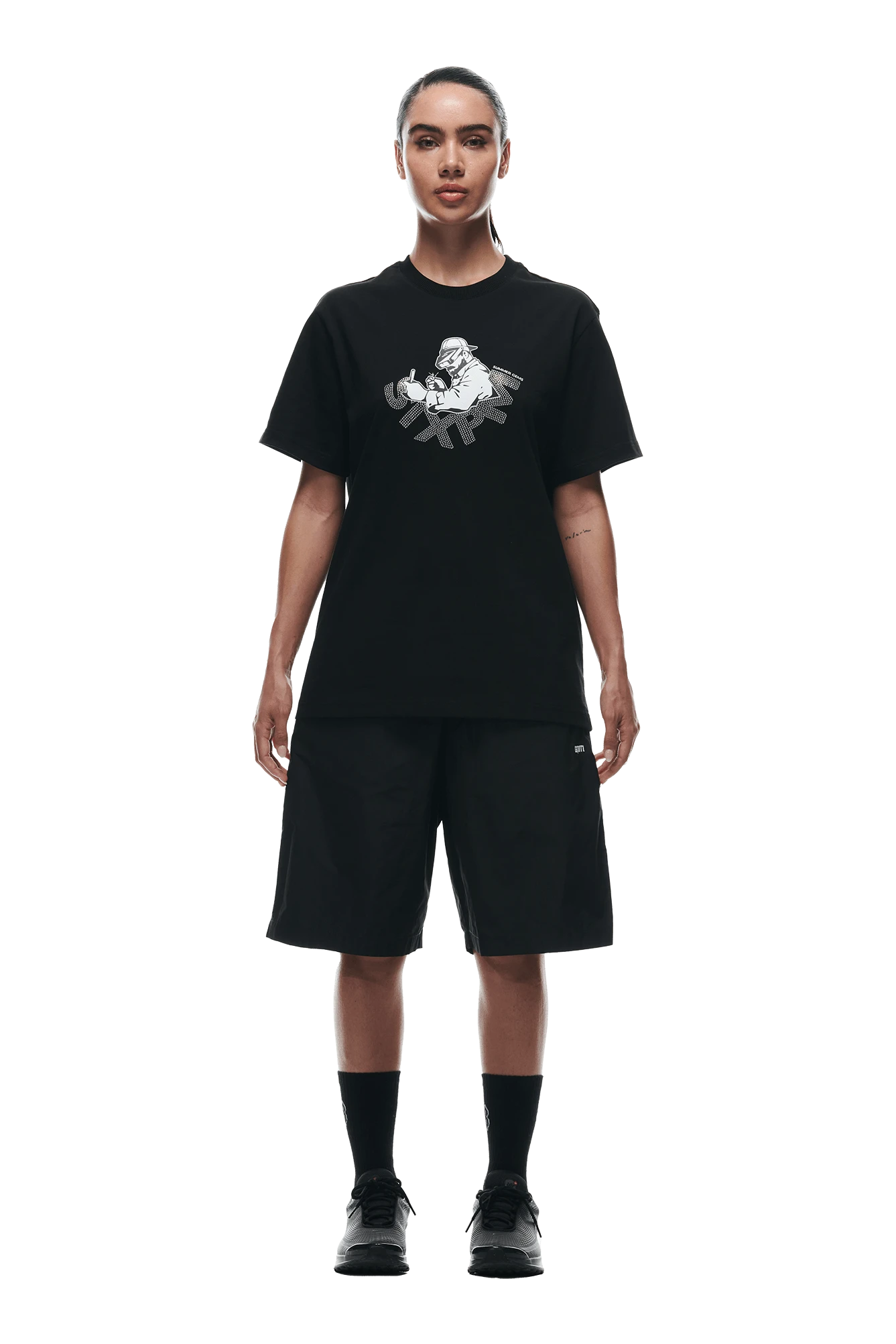 GEMS T-SHIRT BLACK(Gems T Shirt Black) 6 GEMS T-SHIRT BLACK(Gems T Shirt Black) - Image 4