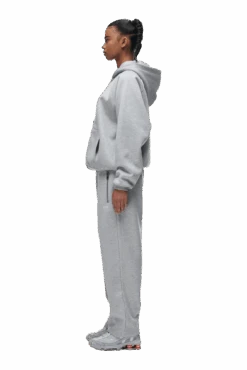 ZIP HOODIE GREY MELANGE(Zip Hoodie Grey) 14 ZIP HOODIE GREY MELANGE(Zip Hoodie Grey) -6PM Store 0158 6PM ECOM 6PM plus Look 01 0066 min