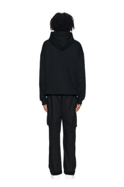 LOGO HOODIE BLACK(Logo Hoodie Black 1) -6PM Store 07102020 6PM LOVEHURTS 08Look 704