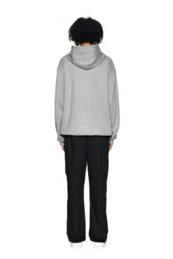 LOGO HOODIE GREY MELANGE(Logo Hoodie Grey) -6PM Store 07102020 6PM LOVEHURTS 10Look 0877