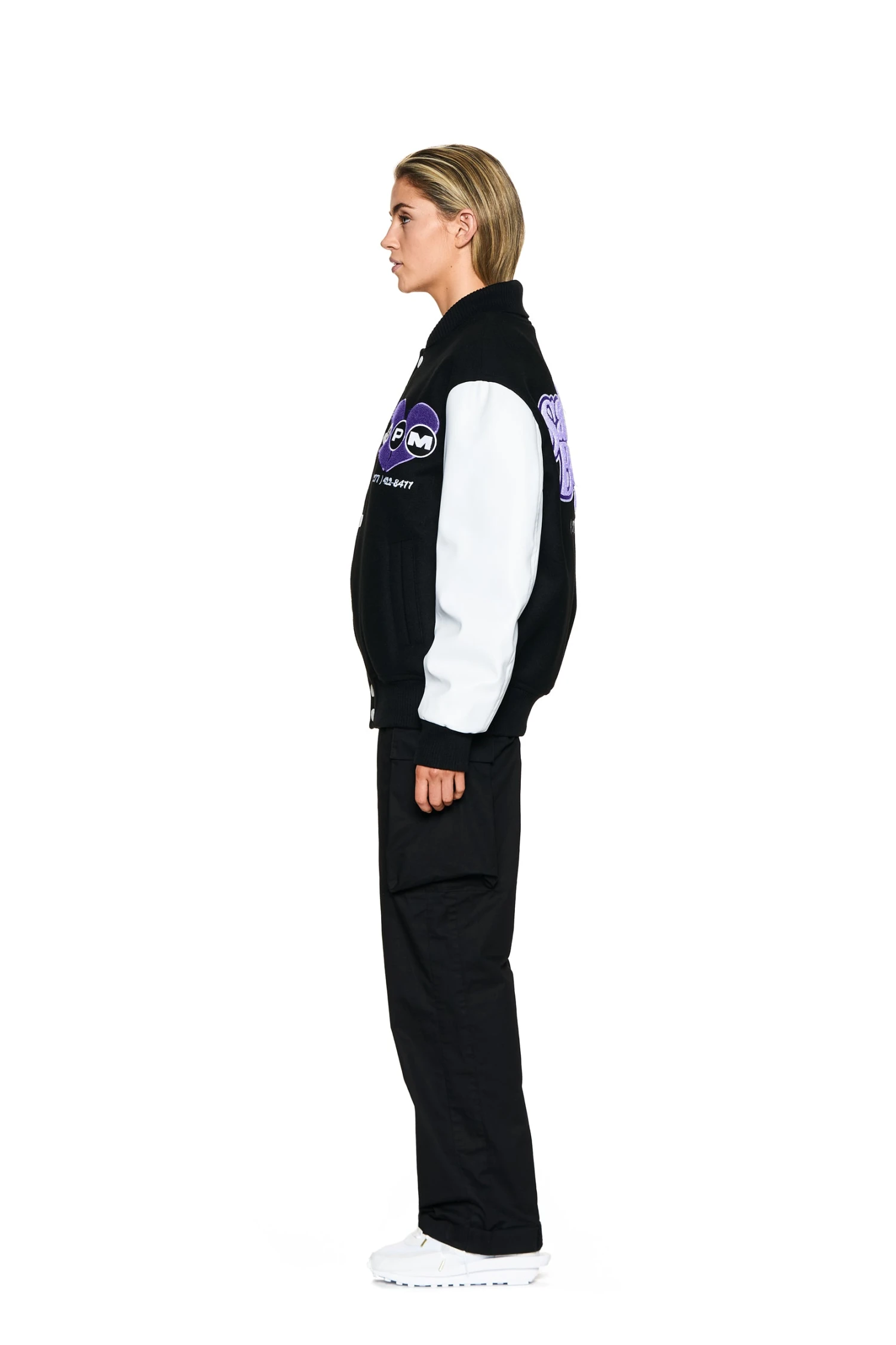 COLLEGE JACKET BLACK(College Jacket Black) 8 COLLEGE JACKET BLACK(College Jacket Black) - Image 6