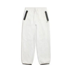 WIDE ROADMAN PANTS LIGHT GREY MELANGE(Wide Roadman Pants Light Grey Melange)