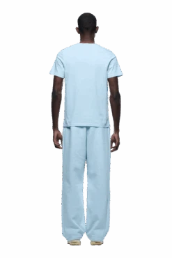 SLIM FIT T-SHIRT ICE BLUE(Slim Fit T Shirt Ice Blue) -6PM Store 1337x2005 6PM Spring 0009 250310 6PM ECOM LOOK 25 1522 min