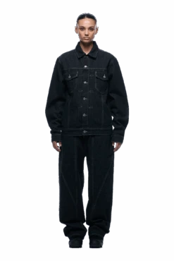 TYPE 6 DENIM JACKET BLACK RAW(Type 6 Denim Jacket Black Raw) -6PM Store 1337x2005 6PM Spring 0101 250310 6PM ECOM LOOK 10 1174 min