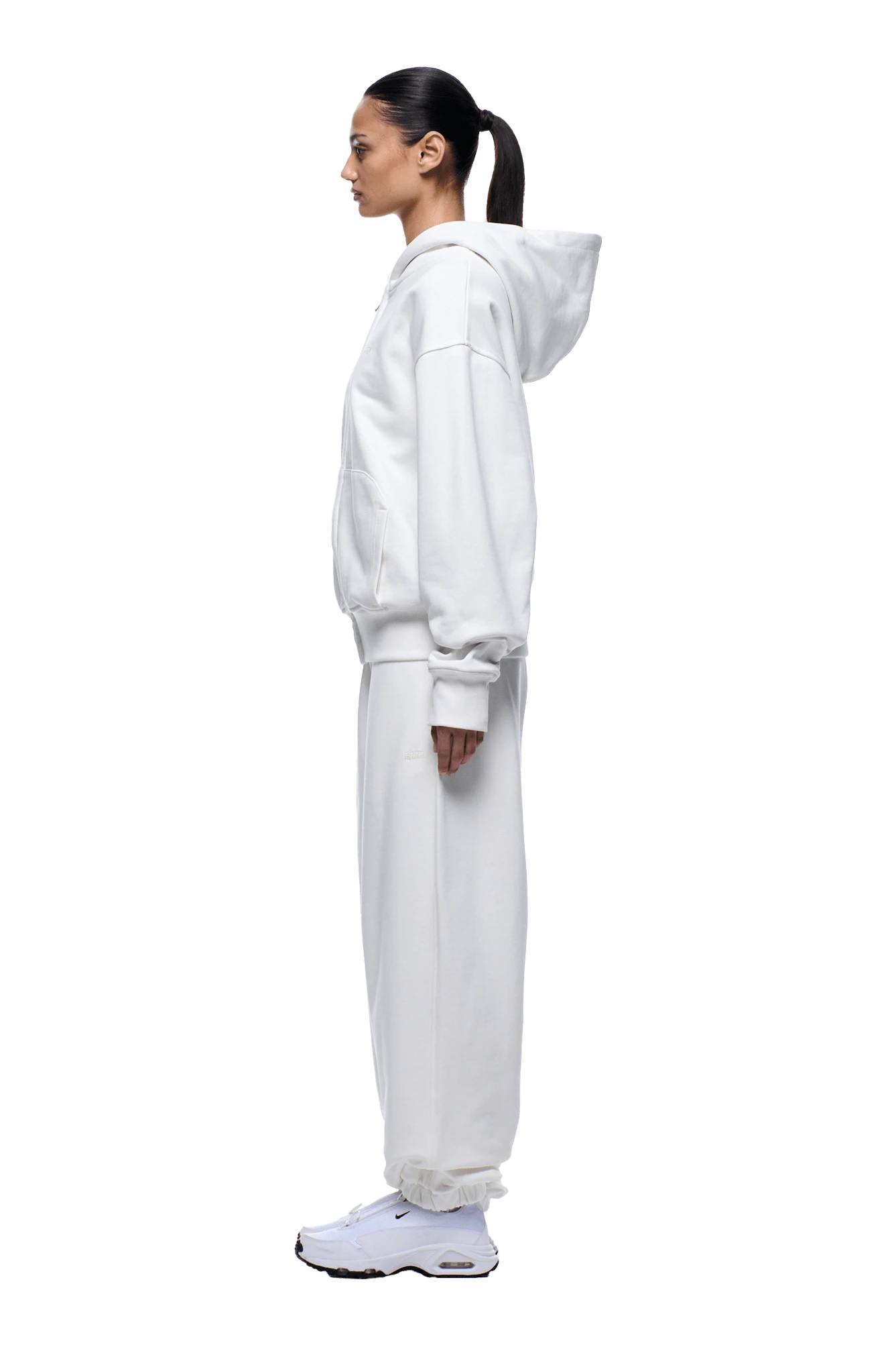 WAFFLE LINED ZIP HOODIE COCONUT WHITE(Waffle Lined Zip Hoodie Coconut White) 8 WAFFLE LINED ZIP HOODIE COCONUT WHITE(Waffle Lined Zip Hoodie Coconut White) - Image 6