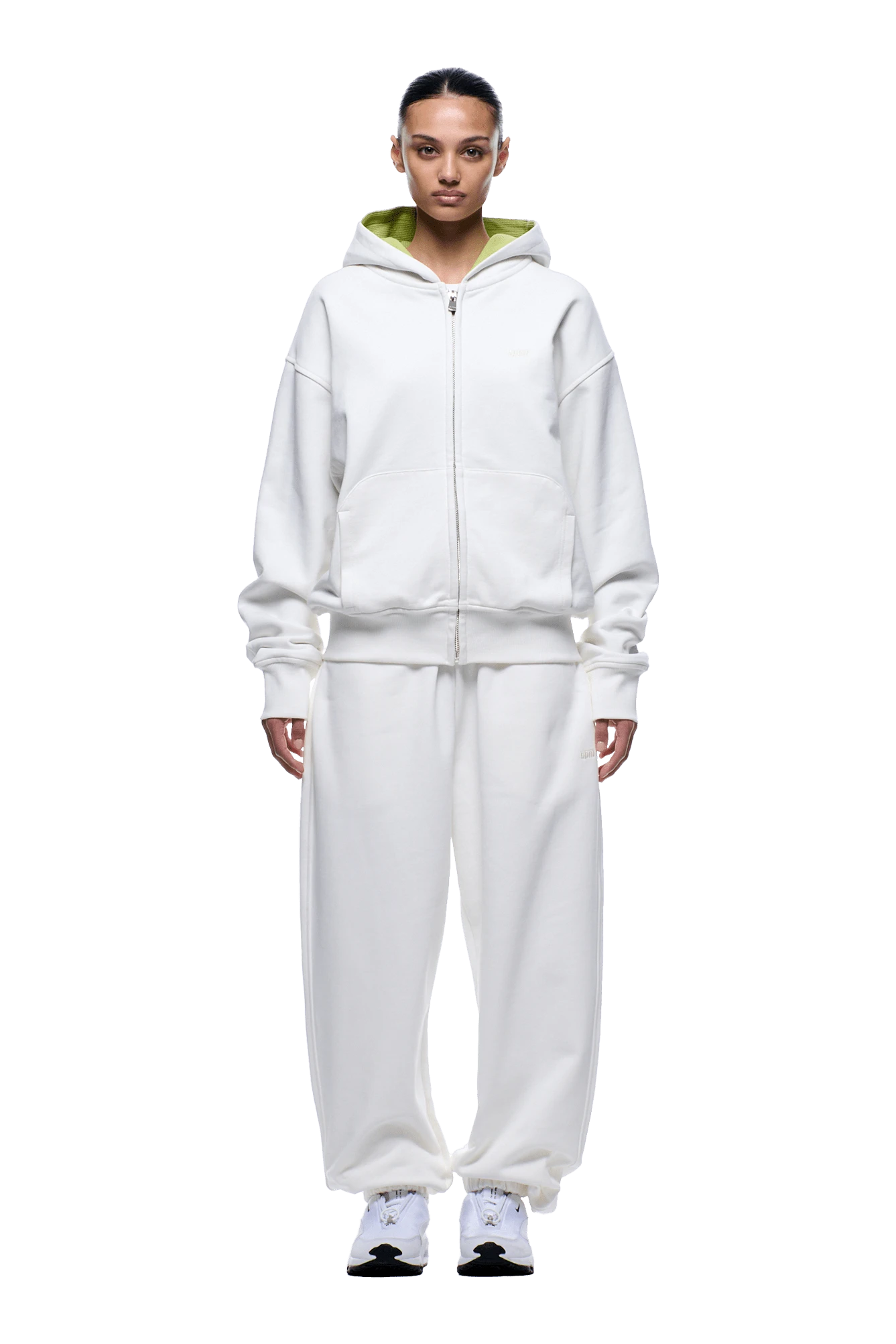 WAFFLE LINED ZIP HOODIE COCONUT WHITE(Waffle Lined Zip Hoodie Coconut White) 7 WAFFLE LINED ZIP HOODIE COCONUT WHITE(Waffle Lined Zip Hoodie Coconut White) - Image 5