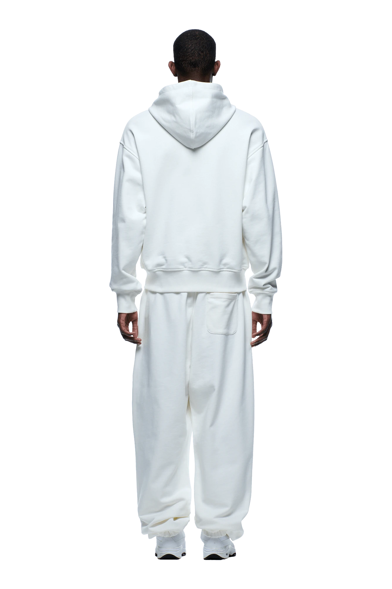 WAFFLE LINED ZIP HOODIE COCONUT WHITE(Waffle Lined Zip Hoodie Coconut White) 6 WAFFLE LINED ZIP HOODIE COCONUT WHITE(Waffle Lined Zip Hoodie Coconut White) - Image 4