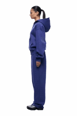 RHINESTONE LETTER ZIP HOODIE BLUE(Rhinestone Letter Zip Hoodie Blue) -6PM Store 1337x2005 6PM Spring 0141 250310 6PM ECOM LOOK 04 312 min