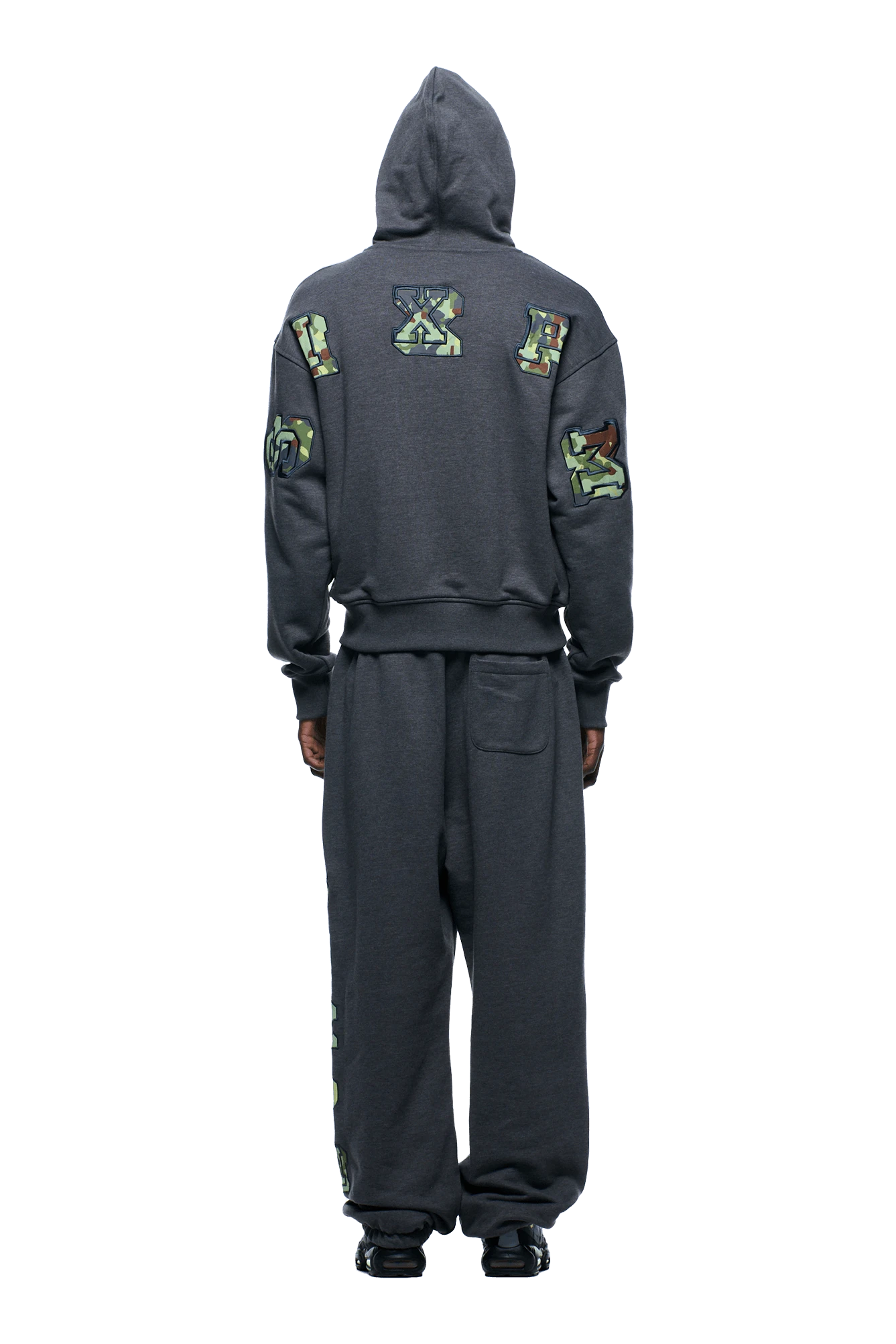 WAFFLE LINED ZIP HOODIE GREY CAMO(Waffle Lined Zip Hoodie Grey Camo) 7 WAFFLE LINED ZIP HOODIE GREY CAMO(Waffle Lined Zip Hoodie Grey Camo) - Image 5