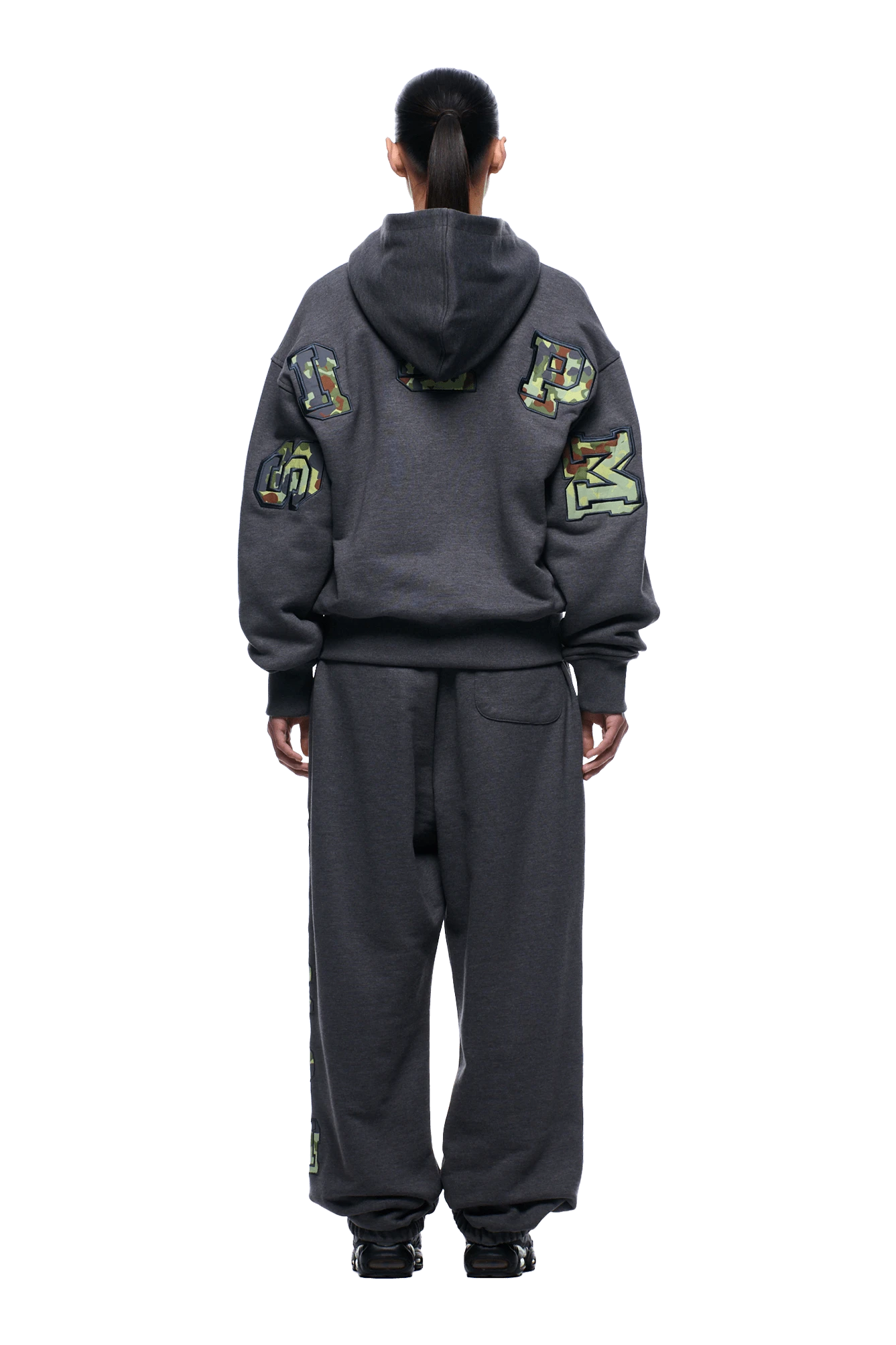 WAFFLE LINED ZIP HOODIE GREY CAMO(Waffle Lined Zip Hoodie Grey Camo) 10 WAFFLE LINED ZIP HOODIE GREY CAMO(Waffle Lined Zip Hoodie Grey Camo) - Image 8