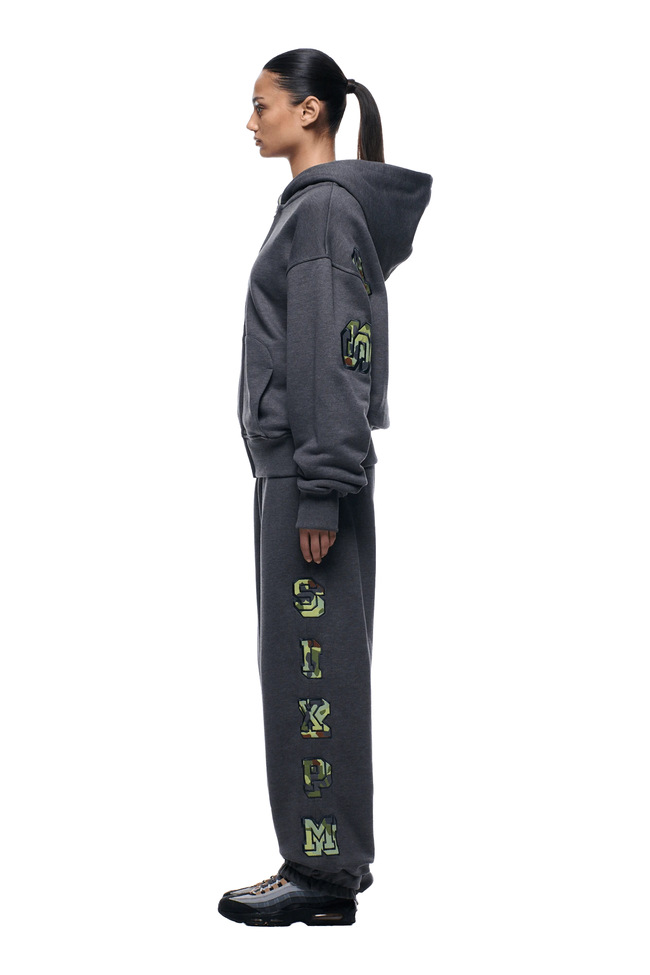 WAFFLE LINED ZIP HOODIE GREY CAMO(Waffle Lined Zip Hoodie Grey Camo) 9 WAFFLE LINED ZIP HOODIE GREY CAMO(Waffle Lined Zip Hoodie Grey Camo) - Image 7