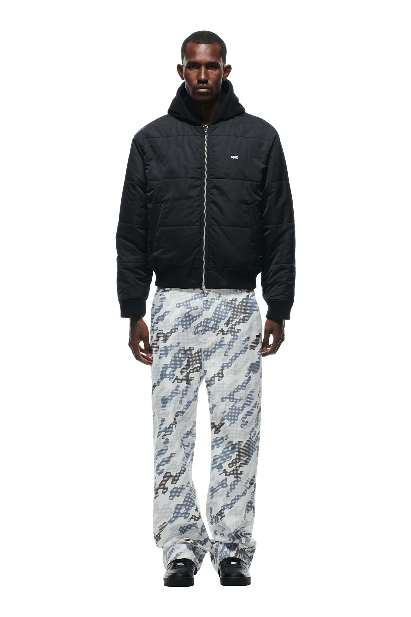 DOT CAMO HOODED BOMBER JACKET(Dot Camo Hooded Bomber Jacket) 7 DOT CAMO HOODED BOMBER JACKET(Dot Camo Hooded Bomber Jacket) - Image 5