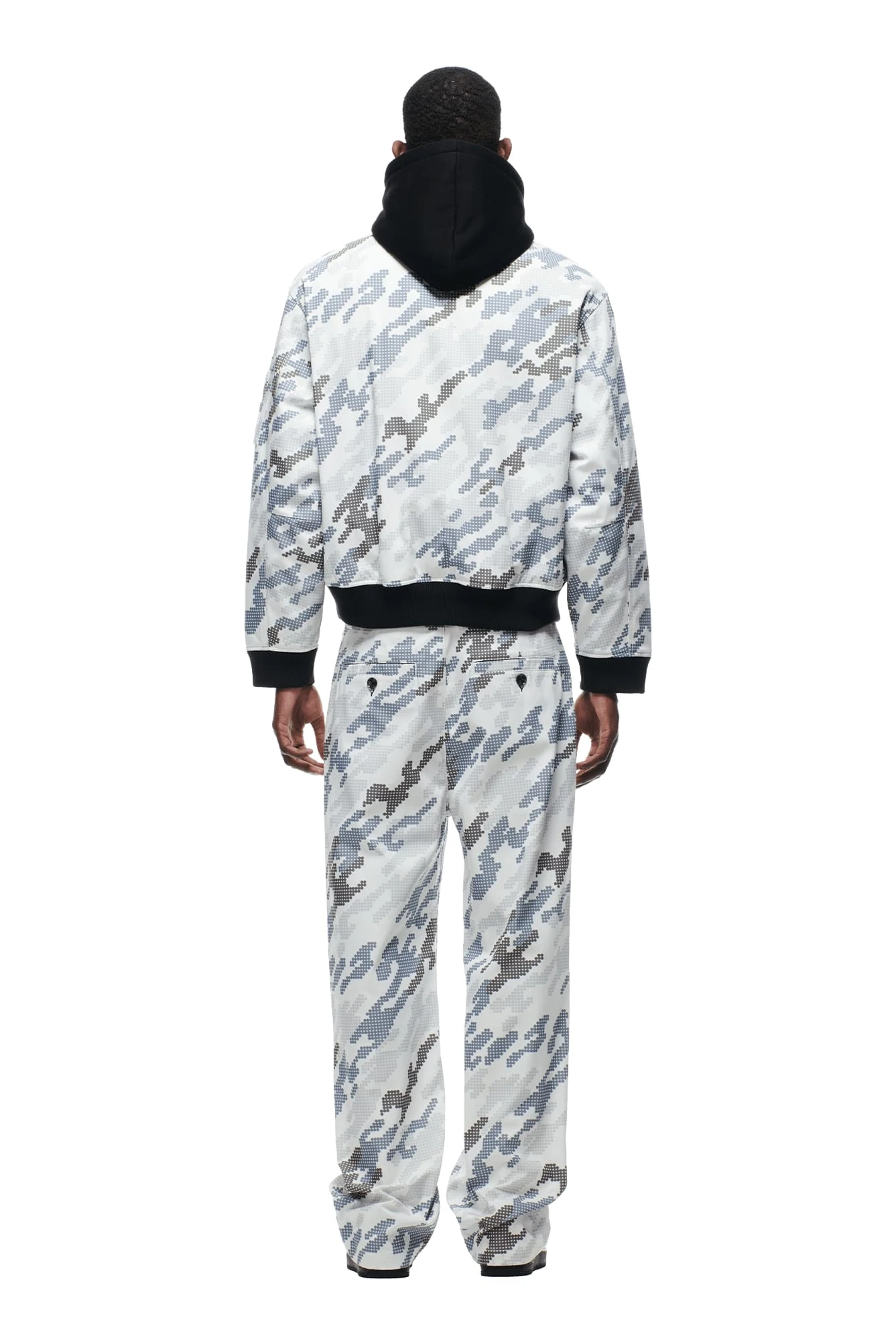 DOT CAMO HOODED BOMBER JACKET(Dot Camo Hooded Bomber Jacket) 6 DOT CAMO HOODED BOMBER JACKET(Dot Camo Hooded Bomber Jacket) - Image 4