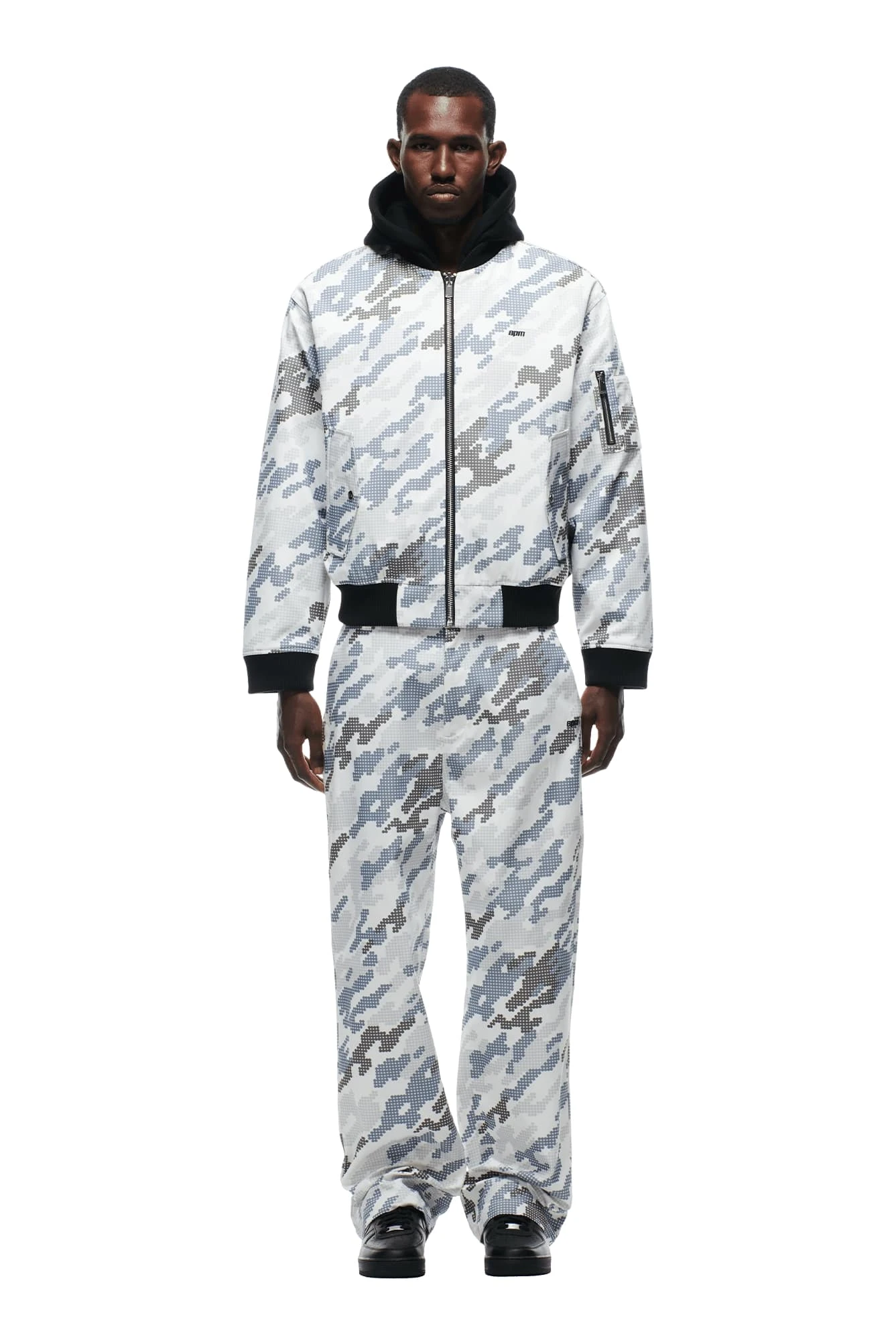 DOT CAMO HOODED BOMBER JACKET(Dot Camo Hooded Bomber Jacket) 4 DOT CAMO HOODED BOMBER JACKET(Dot Camo Hooded Bomber Jacket) - Image 2