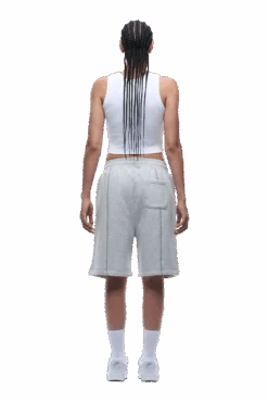 COVERLOCK SHORTS LIGHT GREY MELANGE(Coverlock Shorts Light Grey Melange) 15 COVERLOCK SHORTS LIGHT GREY MELANGE(Coverlock Shorts Light Grey Melange) -6PM Store 1337x2005 6PM 0024 2500610 6PM ECOM LOOK 36 1461 min