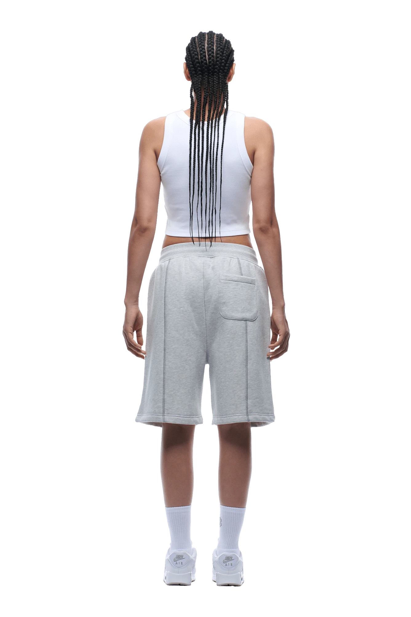 COVERLOCK SHORTS LIGHT GREY MELANGE(Coverlock Shorts Light Grey Melange) 9 COVERLOCK SHORTS LIGHT GREY MELANGE(Coverlock Shorts Light Grey Melange) - Image 7