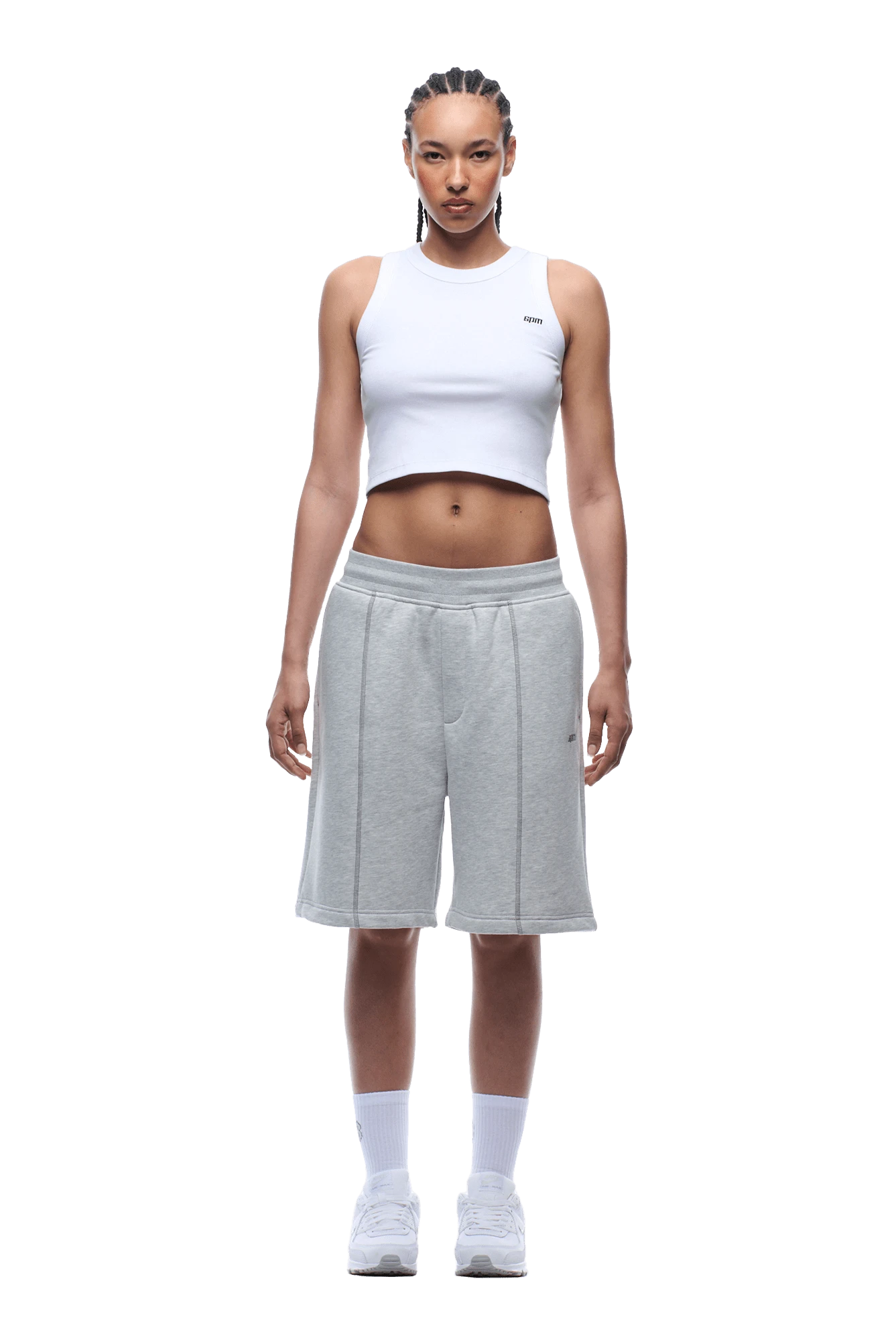 COVERLOCK SHORTS LIGHT GREY MELANGE(Coverlock Shorts Light Grey Melange) 7 COVERLOCK SHORTS LIGHT GREY MELANGE(Coverlock Shorts Light Grey Melange) - Image 5