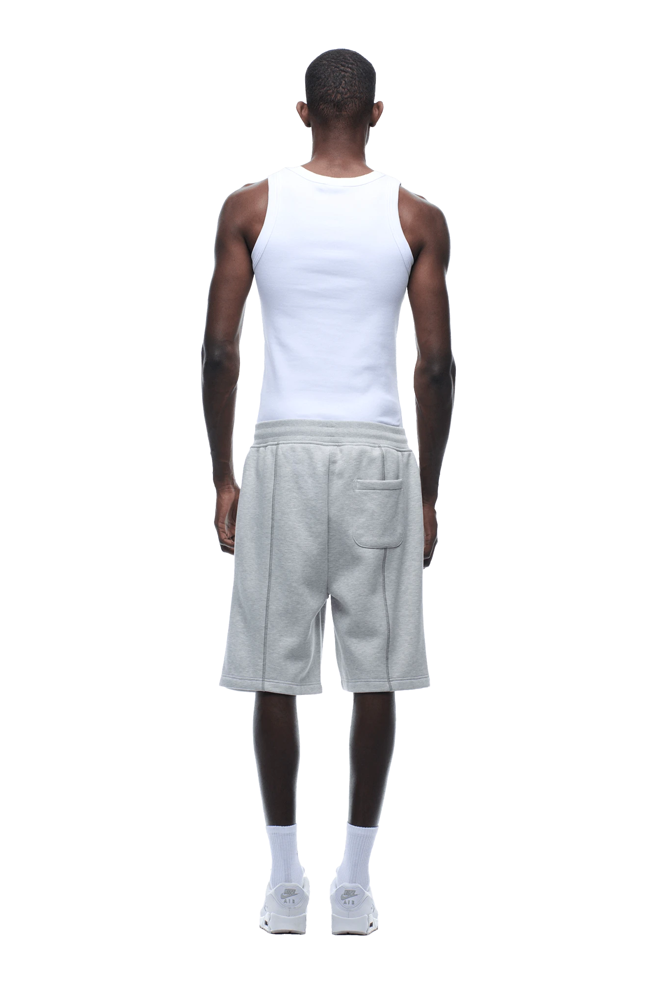 COVERLOCK SHORTS LIGHT GREY MELANGE(Coverlock Shorts Light Grey Melange) 6 COVERLOCK SHORTS LIGHT GREY MELANGE(Coverlock Shorts Light Grey Melange) - Image 4