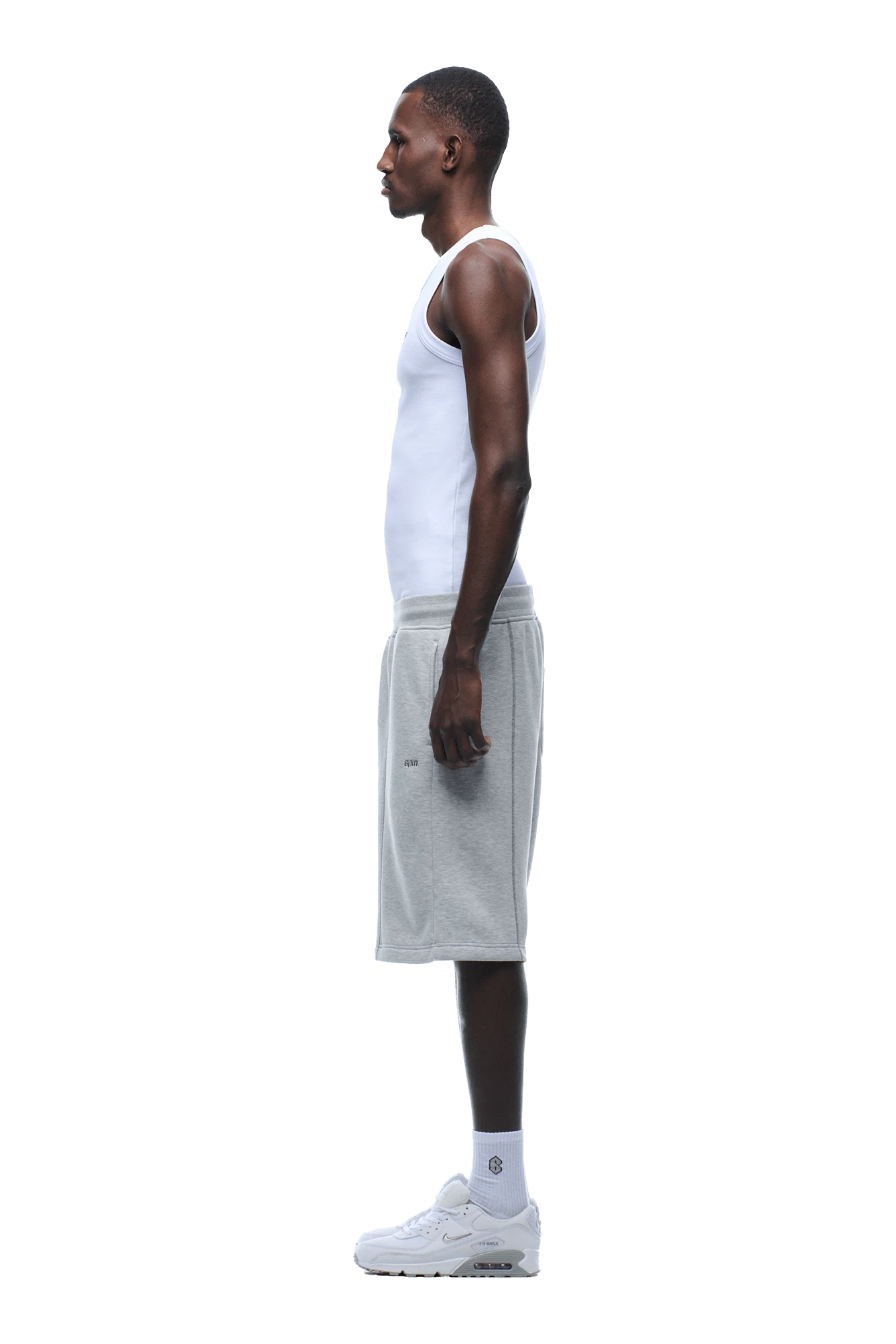 COVERLOCK SHORTS LIGHT GREY MELANGE(Coverlock Shorts Light Grey Melange) 5 COVERLOCK SHORTS LIGHT GREY MELANGE(Coverlock Shorts Light Grey Melange) - Image 3