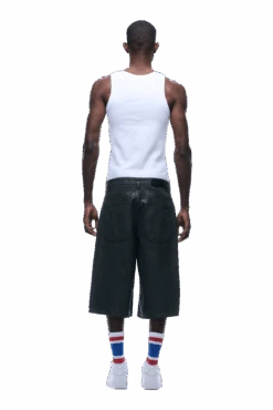 COATED DENIM SHORTS DARK CHROME(Coated Denim Dark Chrome) -6PM Store 1337x2005 6PM 0048 2500610 6PM ECOM LOOK 32 1533 min