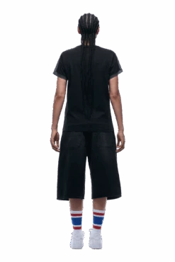 SLIM FIT RINGER TEE BLACK(Slim Fit Ringer Tee Black) -6PM Store 1337x2005 6PM 0159 2500610 6PM ECOM LOOK 12 0697