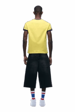 SLIM FIT RINGER TEE YELLOW(Slim Fit Ringer Tee Yellow) -6PM Store 1337x2005 6PM 0168 2500610 6PM ECOM LOOK 11 0447