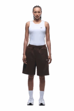 6PM+ SHORTS CHOCOLATE BROWN(6pm Shorts Chocolate Brown) -6PM Store 1337x2005 6PM 0272 250519 6PM ECOM LOOK 6 0863CHOCOLATEBROWN