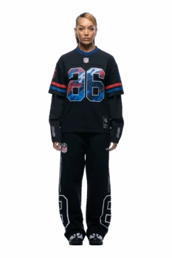 NFL LAYERED MESH LONGSLEEVE BLACK(Nfl Double Longsleeve Black) -6PM Store 1337x2005 6pm NSL 0023 2501 6PM ECOM LOOK 04 0412