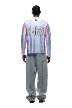 LONGSLEEVE JERSEY WHITE/PINK(Longsleeve Soccer Jersey White Pink) -6PM Store 1337x2005 0008 141124 6PM BF24 LOOK 02 0104