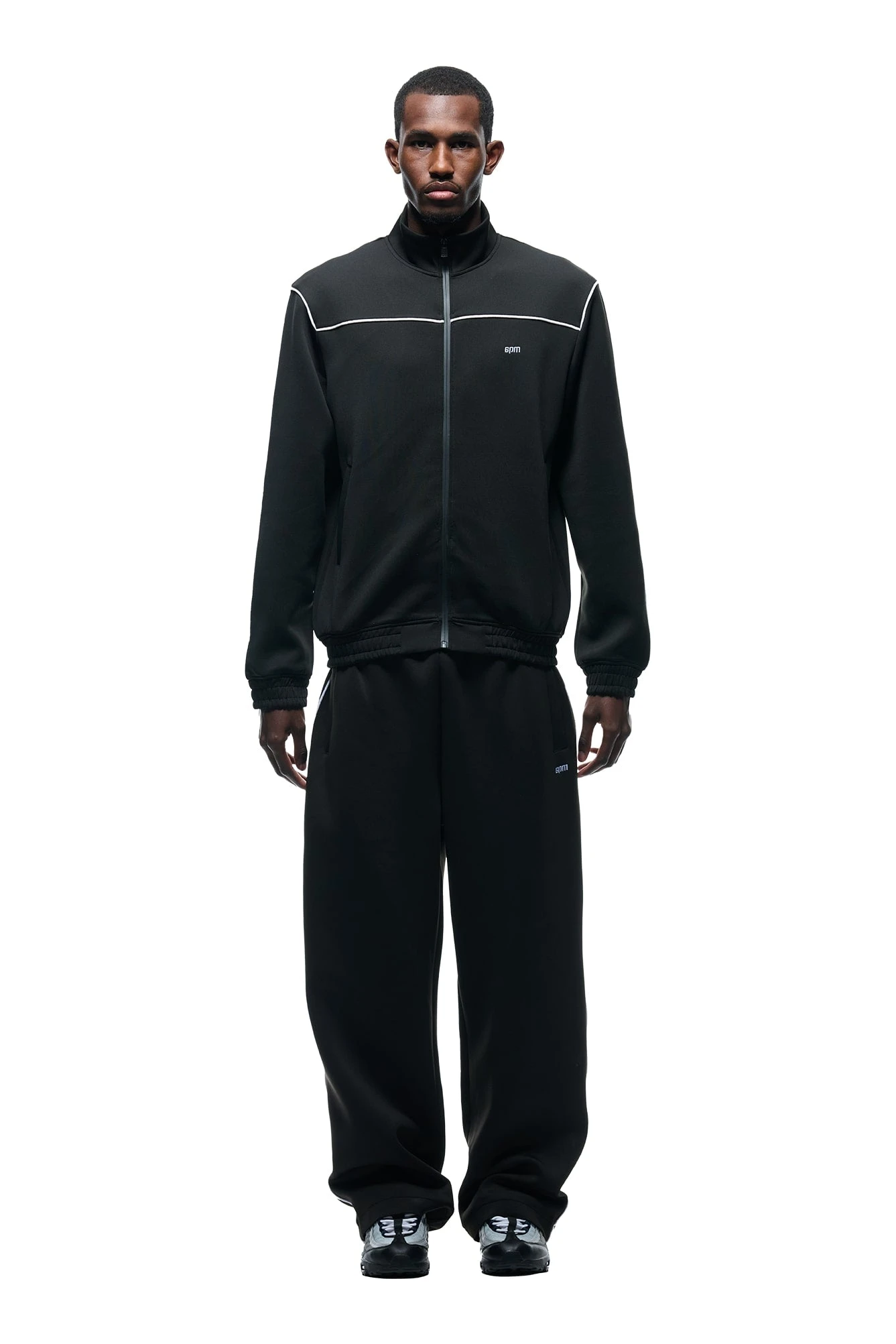 NEOPRENE TRACK JACKET BLACK(Track Jacket Interlock Black) 3 NEOPRENE TRACK JACKET BLACK(Track Jacket Interlock Black)