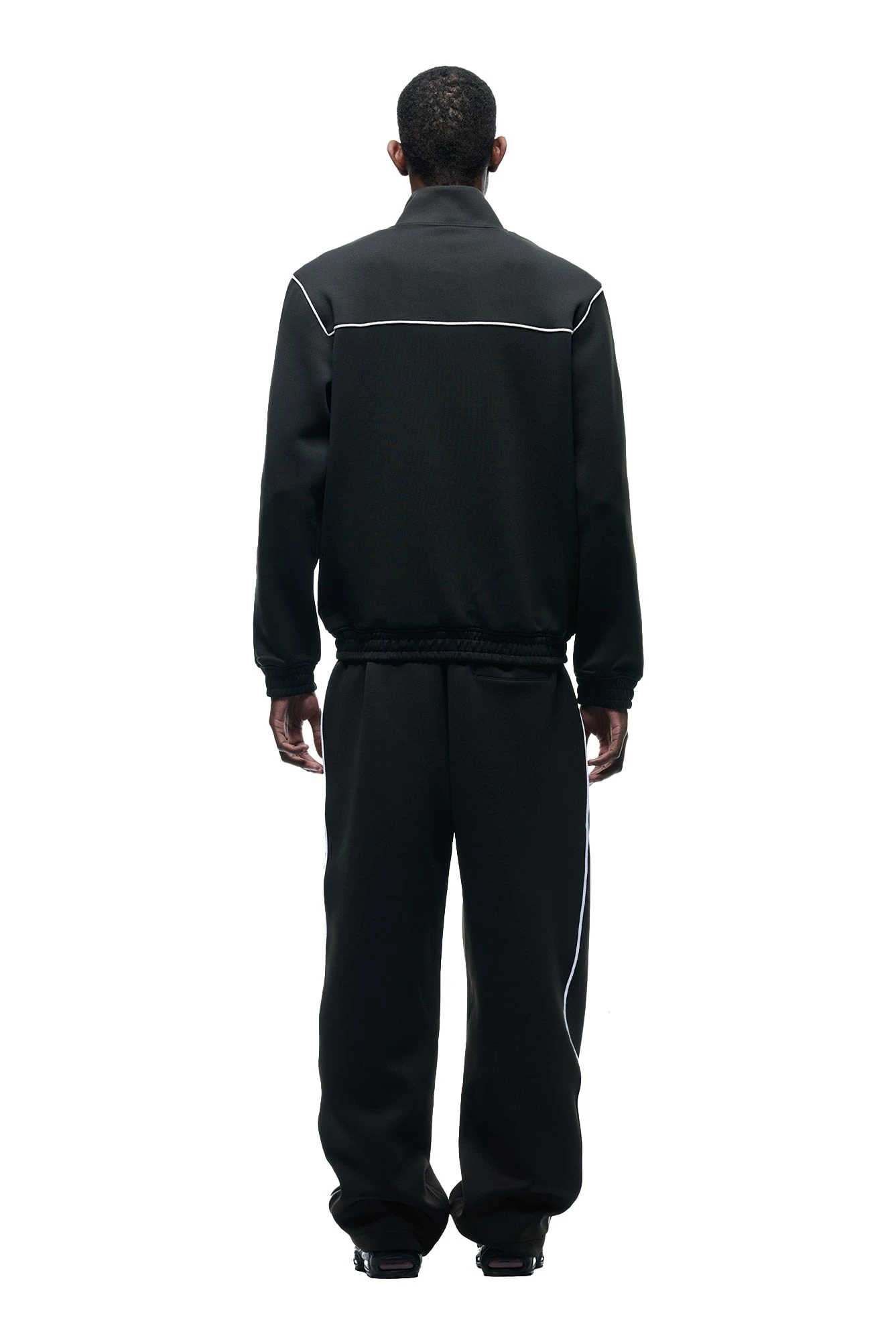 NEOPRENE TRACK JACKET BLACK(Track Jacket Interlock Black) 5 NEOPRENE TRACK JACKET BLACK(Track Jacket Interlock Black) - Image 3