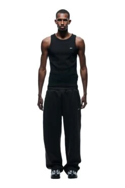 NEOPRENE TRACK PANTS BLACK(Track Pants Interlock Black)