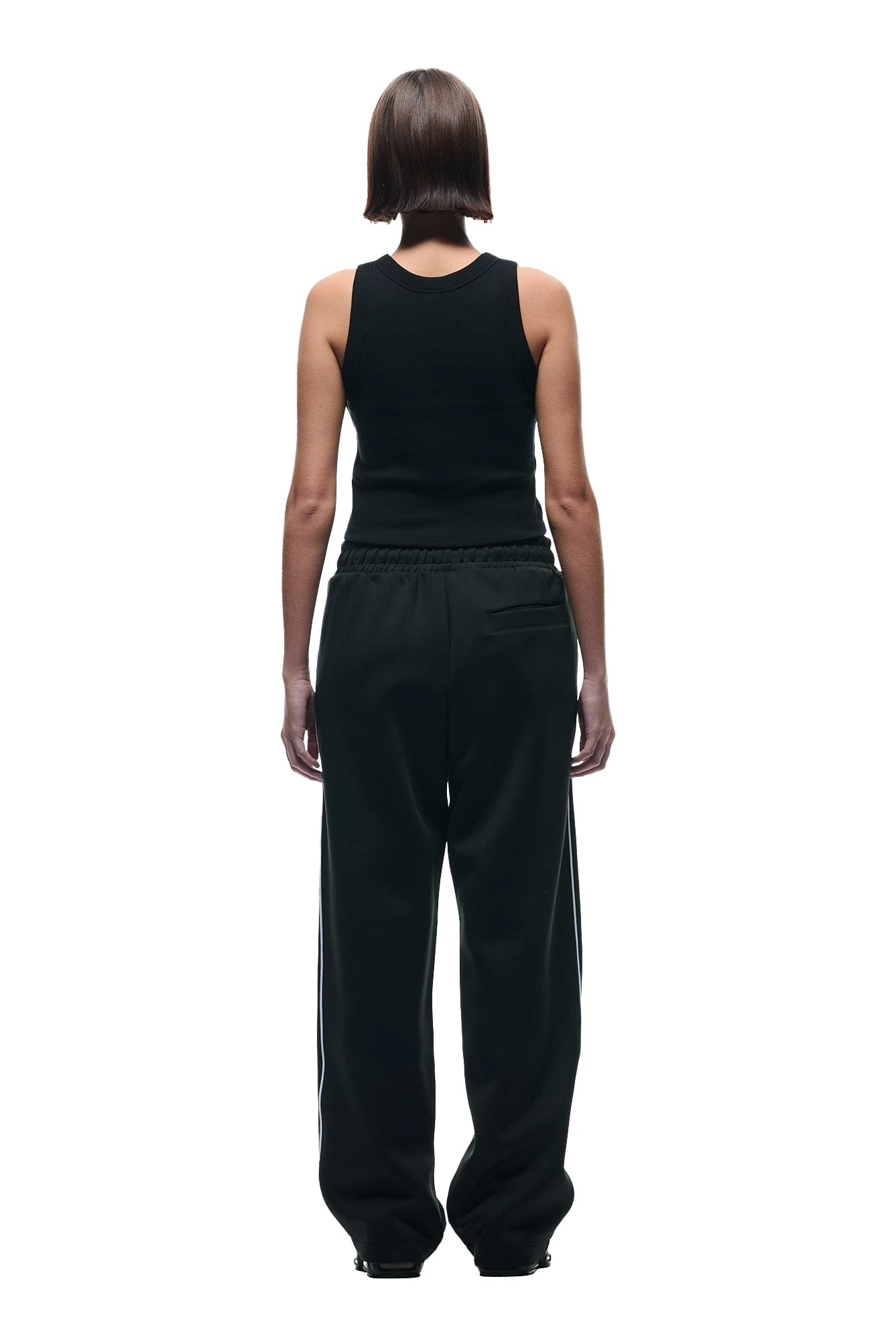 NEOPRENE TRACK PANTS BLACK(Track Pants Interlock Black) 8 NEOPRENE TRACK PANTS BLACK(Track Pants Interlock Black) - Image 6