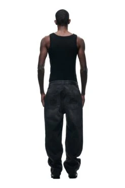 CENTER SEAM DENIM PURPLE OVERDYE(Regular Denim Seams Black Denim Rose Overdye) -6PM Store 1337x2005 0149 141124 6PM BF24 LOOK 25 1277